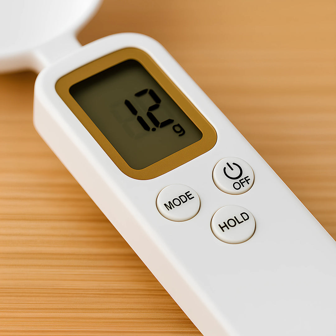 Digital Spoon Scale – Precise Measuring for Kitchen & Baking - Techify™