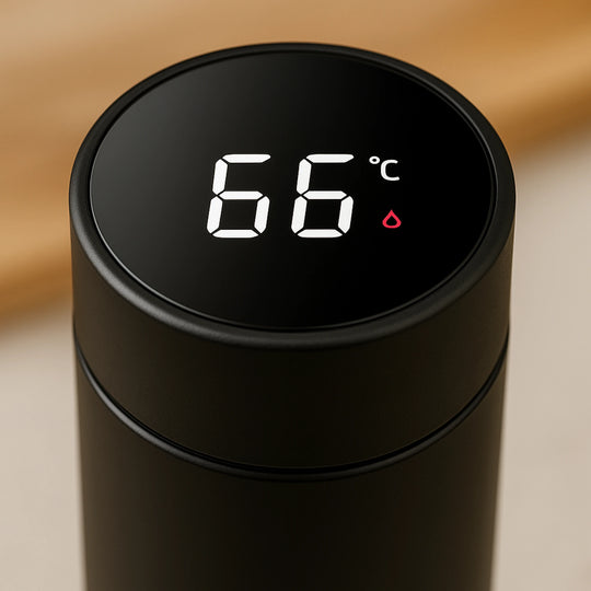 Thermos Bottle – Smart Temperature Display & Vacuum Insulated - Techify™