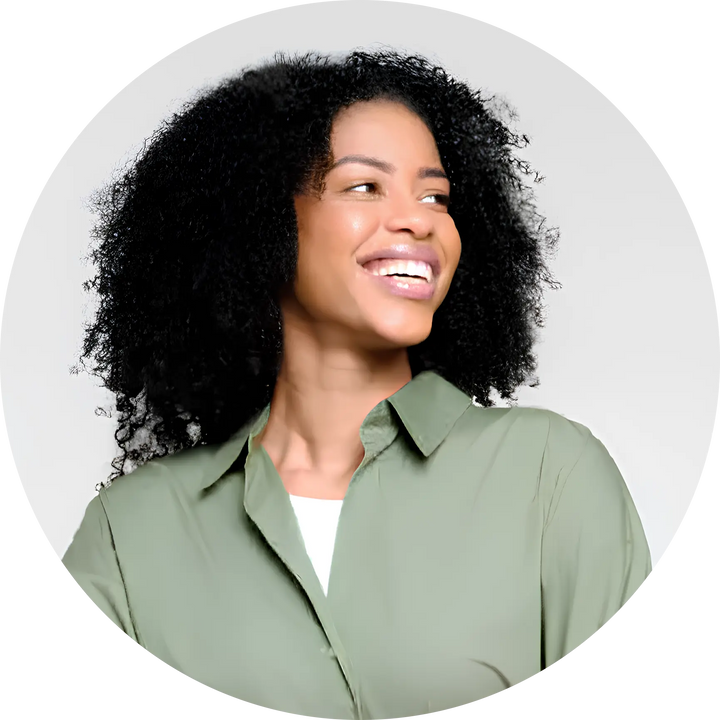 Happy Techify™ customer smiling after receiving her smart product