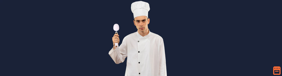 Techify™ Kitchen Gadgets collection with on-image text “Elevate your cooking with gadgets designed to save time and boost flavor”, featuring innovative tools for smart, efficient meal prep